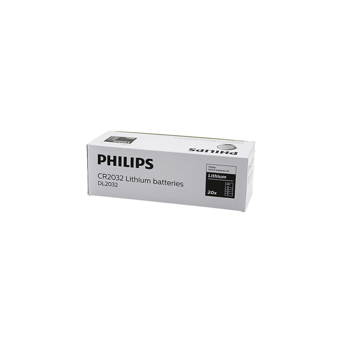 PHILIPS LİTHİUM CR-2032 PARA PİLİ  3V   5Lİ KART (5256)