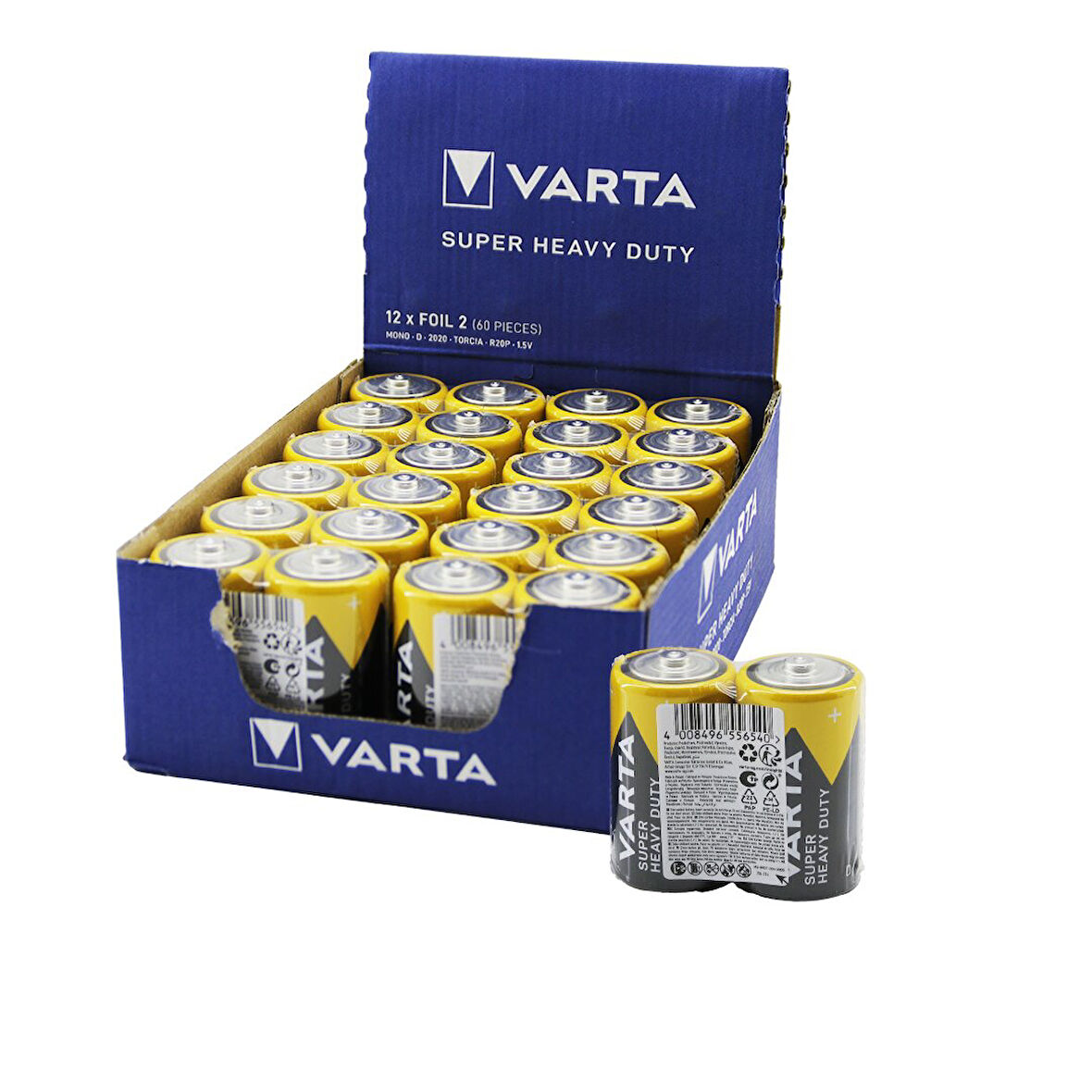 VARTA  BÜYÜK  PİL  D   24PCS (5256)