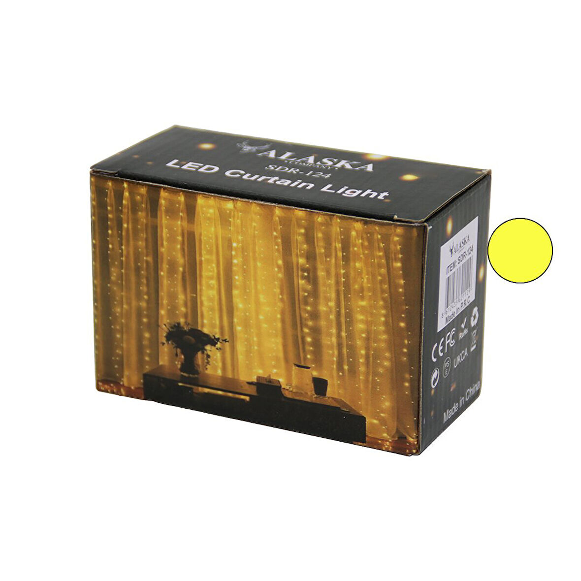 GÜN IŞIĞI 3X3MT USB - KUMANDALI TEL PERDE LED - DEKOR LAMBA (5256)