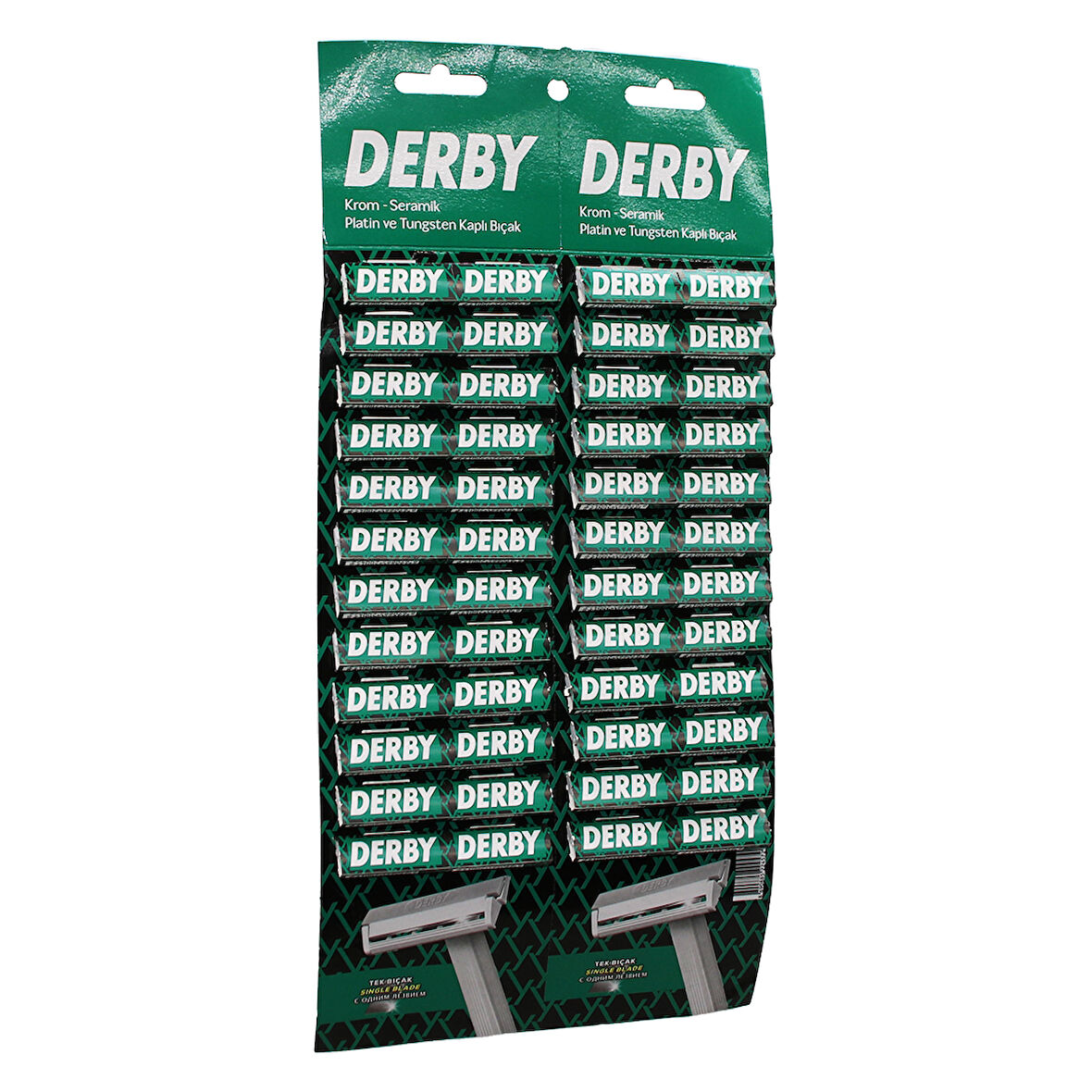 DERBY TEK BIÇAK KARTELALI 48 PARÇA (5256)