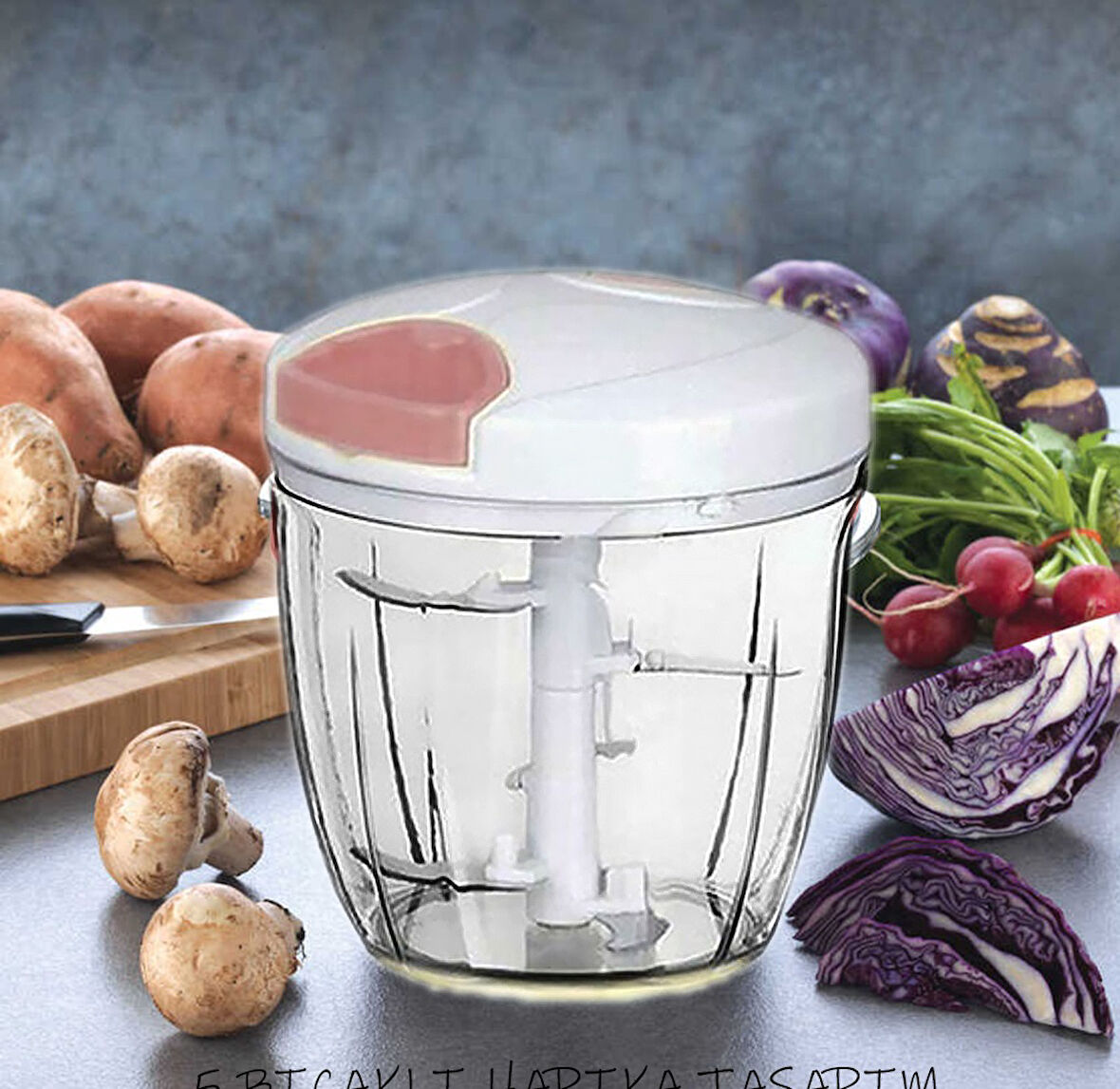 5 Bıçaklı Çek Bırak El Rondosu (5256)