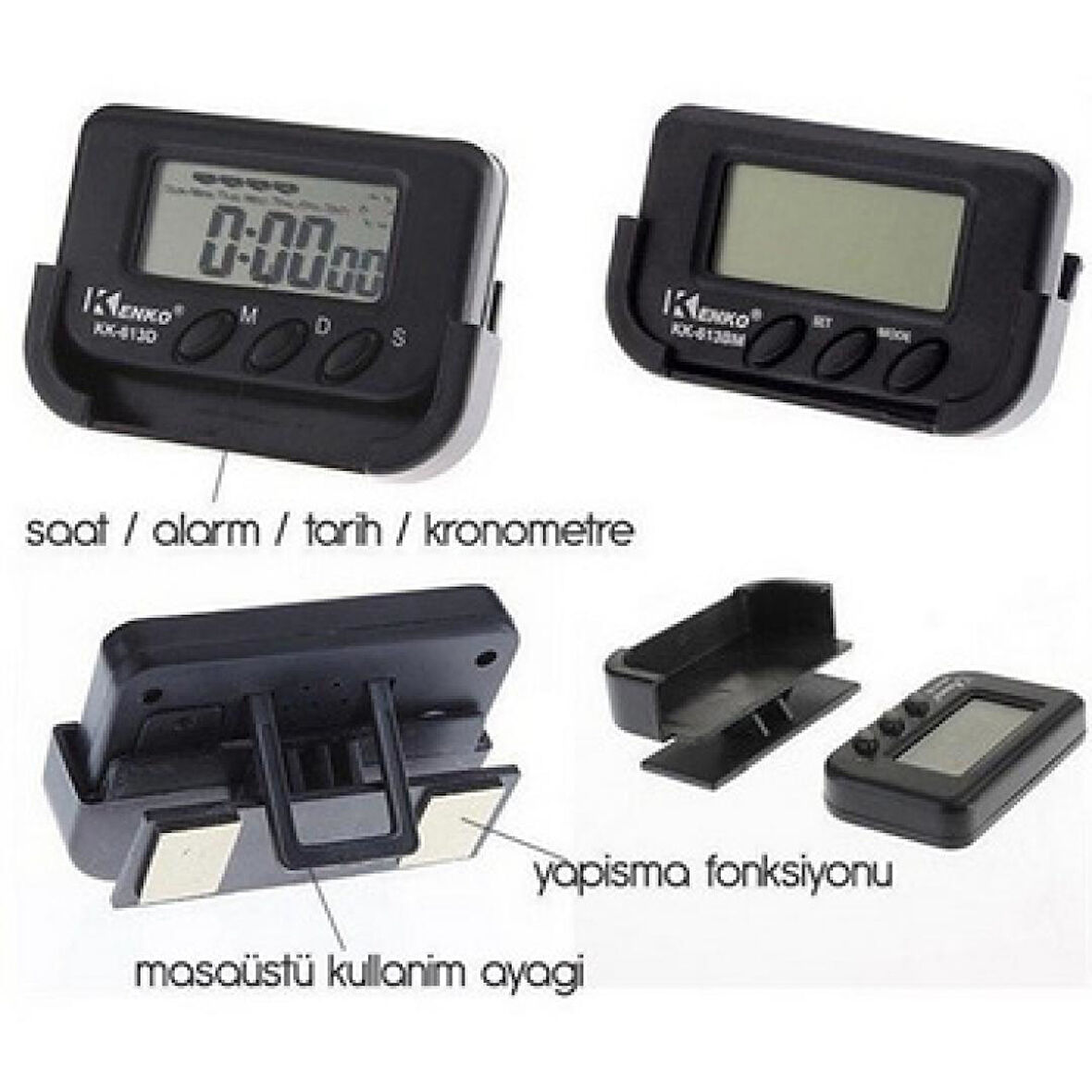 Araç İçi Dijital Saat (5256)