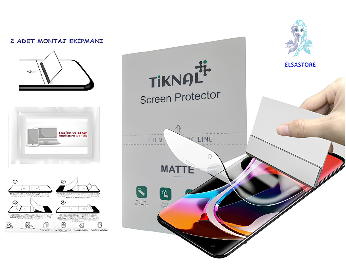 Oppo REALME C25Y - Uyumlu NANO Ekran Koruyucu ULTAR İnce Esnek - MAT