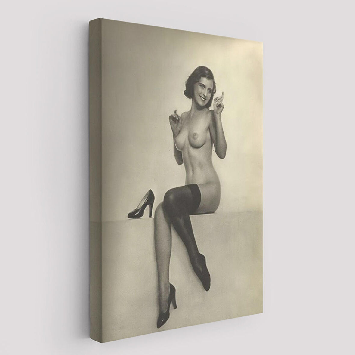 William Mortensen Tarafından Külkedisi Kanvas Tablo-5261