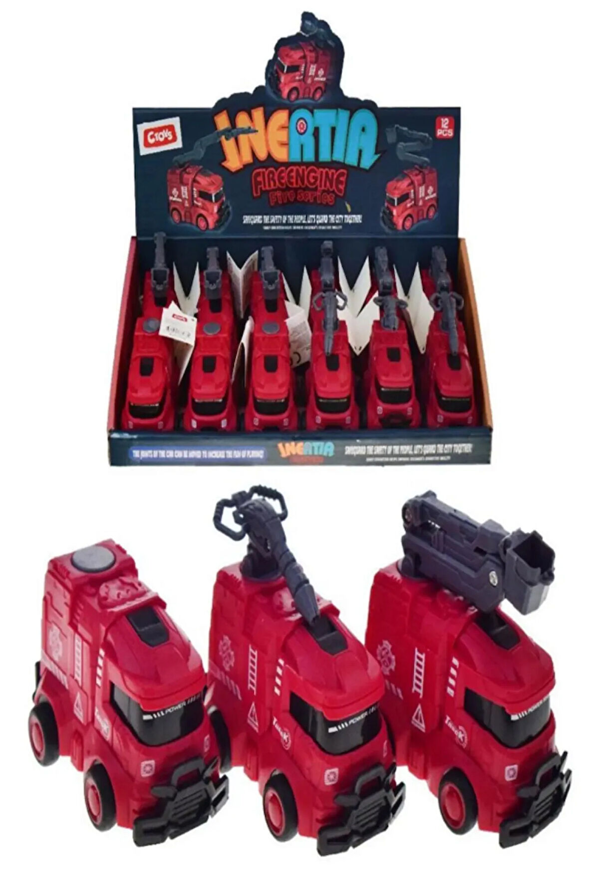 Ctoy Sy713-15x Sürtmeli Kurtarma Araçları 12'li