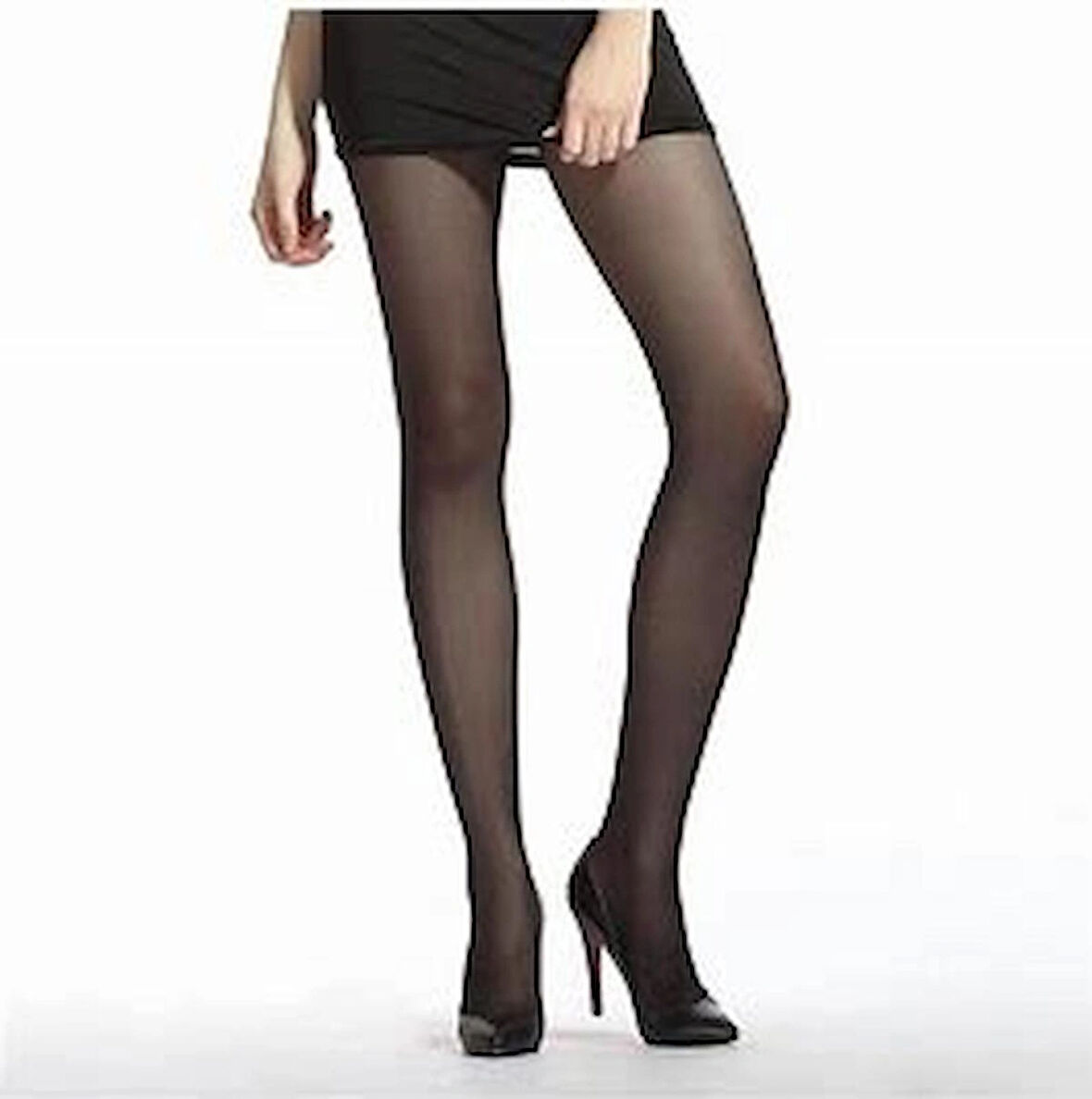 Kadın Mat Ince 15 Den Külotlu Çorap 2'li Paket Beden 6(3XL)