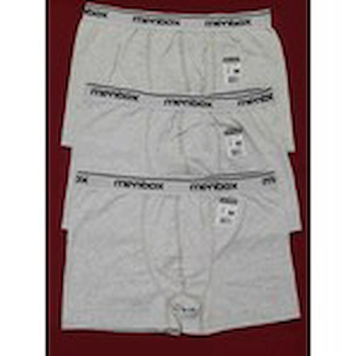 Erkek Boxer Paket İçeriği 3 Adet