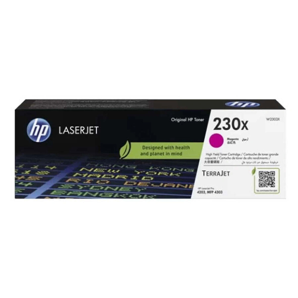 Hp 230X-W2303X Kırmızı Orijinal Toner Yüksek Kapasiteli - 1 HP Hp 230X-W2303X Kırmızı  Toner Yüksek Kapasiteli