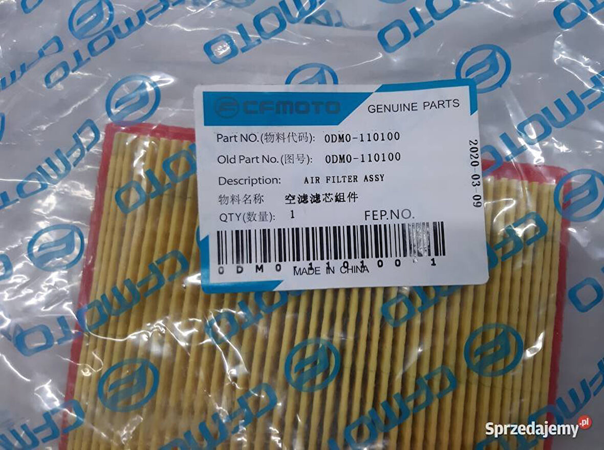 Cf Moto Nk 250 ,250 Sr ,Clx 250 Orjinal Hava Filtresi _Arasmoto