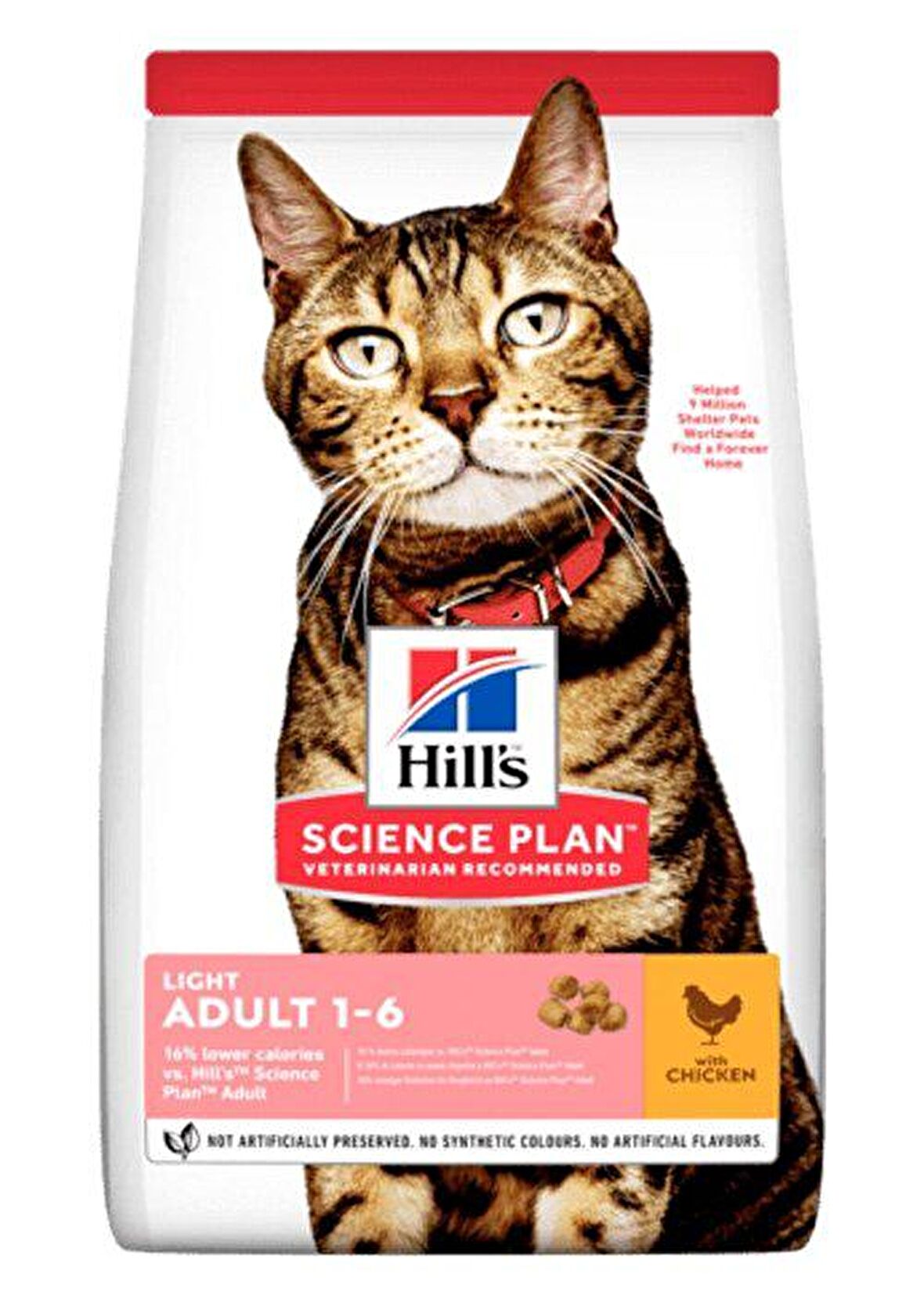 Hill's Adult Light Tavuklu Yetişkin Diyet Kedi Maması 3 Kg
