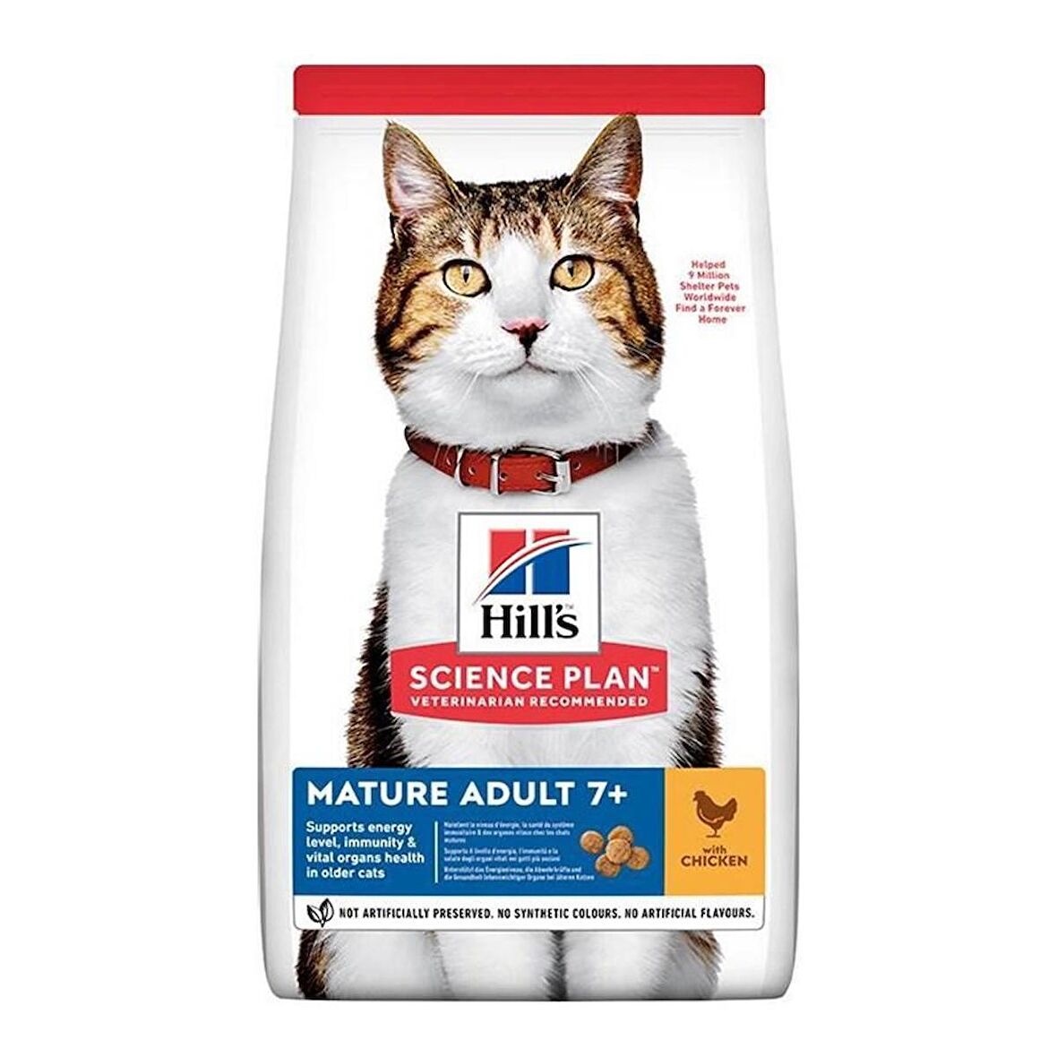 Hill’s Science Plan Tavuk Etli Yaşlı Kuru Kedi Maması 3 kg