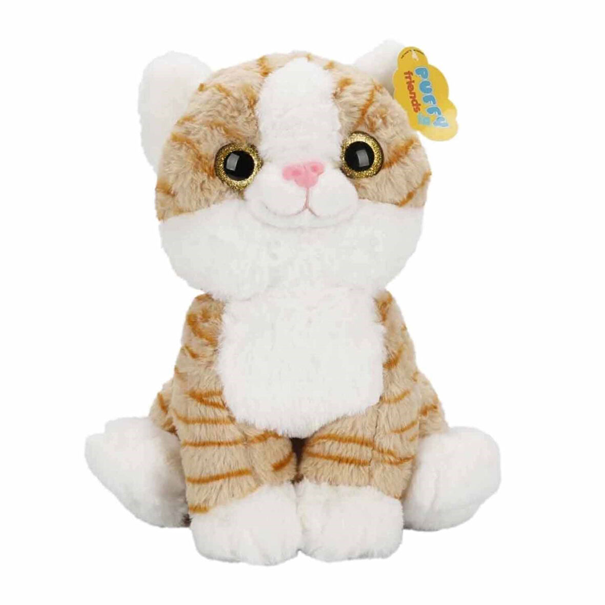 Puffy Friends Peluş Bıyıksız Kedi 30 Cm S00004774