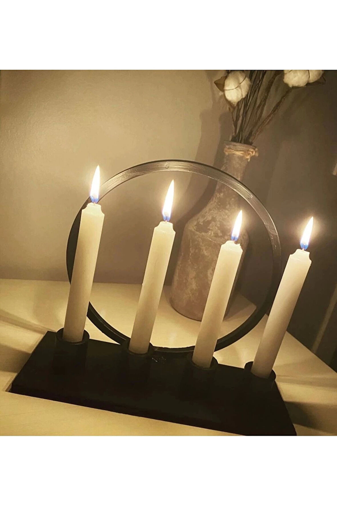 40 Adet Mum Bakkal Mumu ( 10 Cm ) Beyaz Bakkal Mumu Dilek Mumu Büyük Mum Beyaz Mum 40 Adet