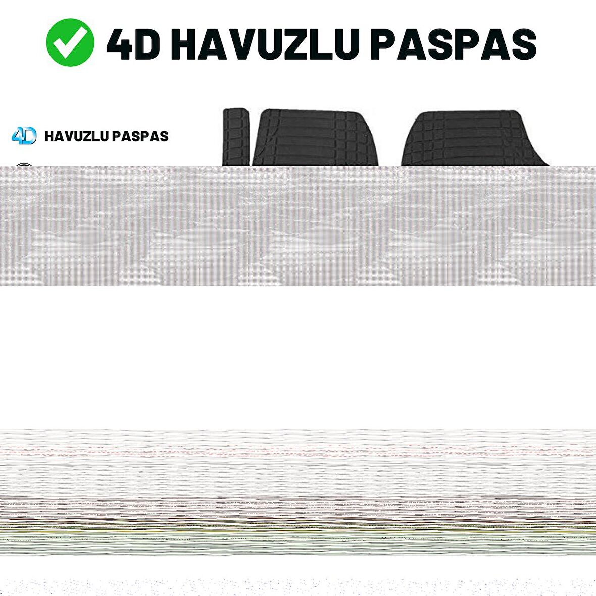 Bmw İx3 2022 4d Havuzlu Üniversal Yeni Nesil Pro Paspas Siyah - Gri