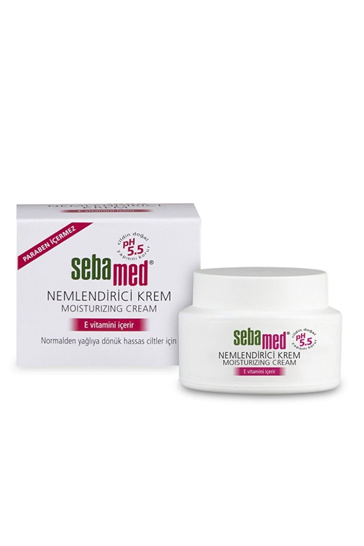 Ph 5.5 E Vitaminli Hassas Ciltler Için Nemlendirici Gündüz Kremi 75 Ml Kavanoz