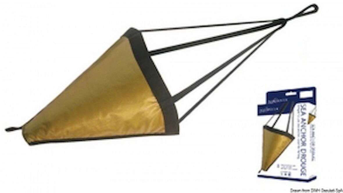 Fırtına çıpası PVC 135x140 cm 12 mt Uygun Tekne Boyu