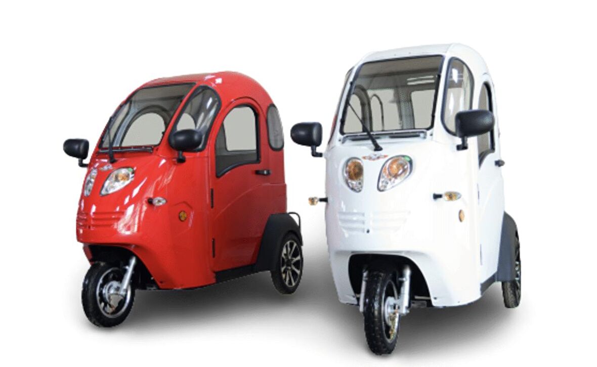 Regal Raptor E-car K3 Elektrikli 3 Tekerli Motosiklet - Kırmızı