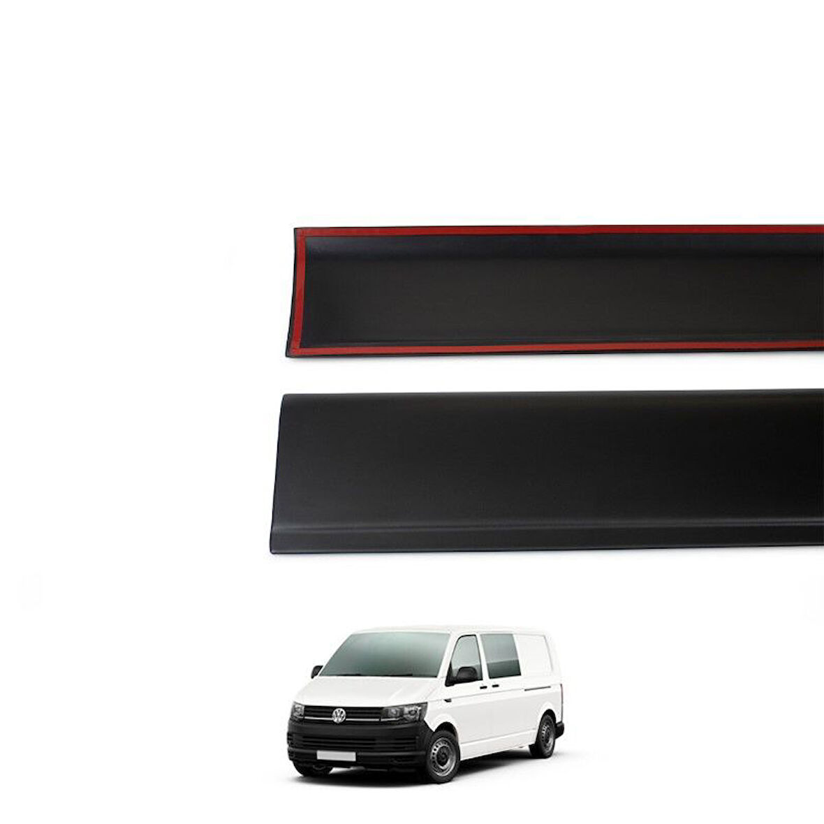 Volkswagen Transporter T5 Uzun Şasi 2015- 2020 Çamurluk Kapı Dodikleri Set 11 Parça Sol Sürgü