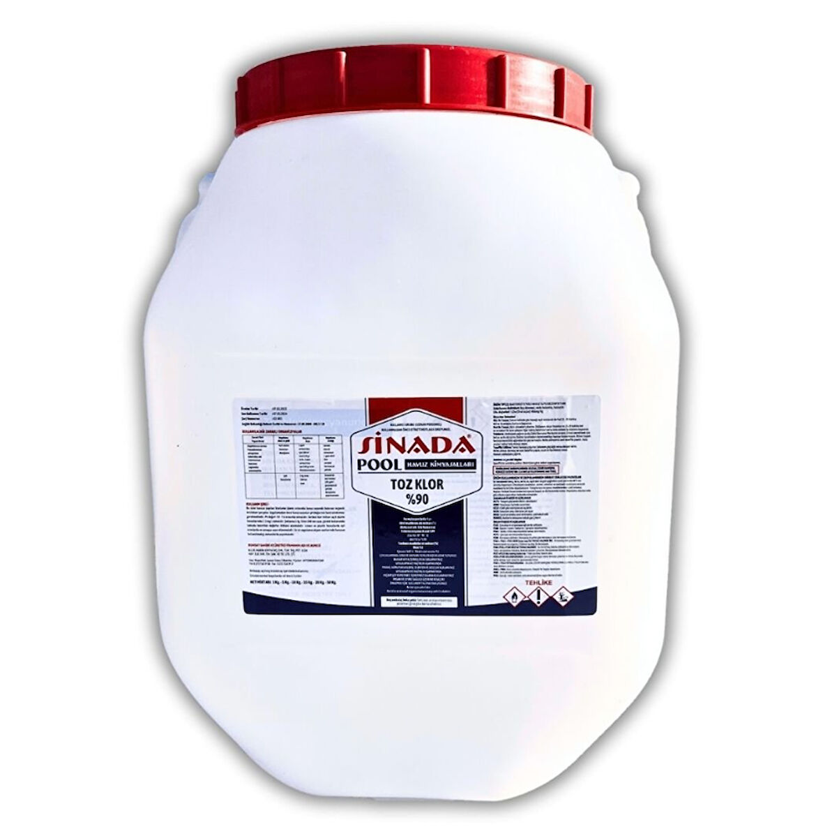 Sinada %90 Tablet Klor 50 kg - %90 Chlorine Tablets-ToptancıyızBiz