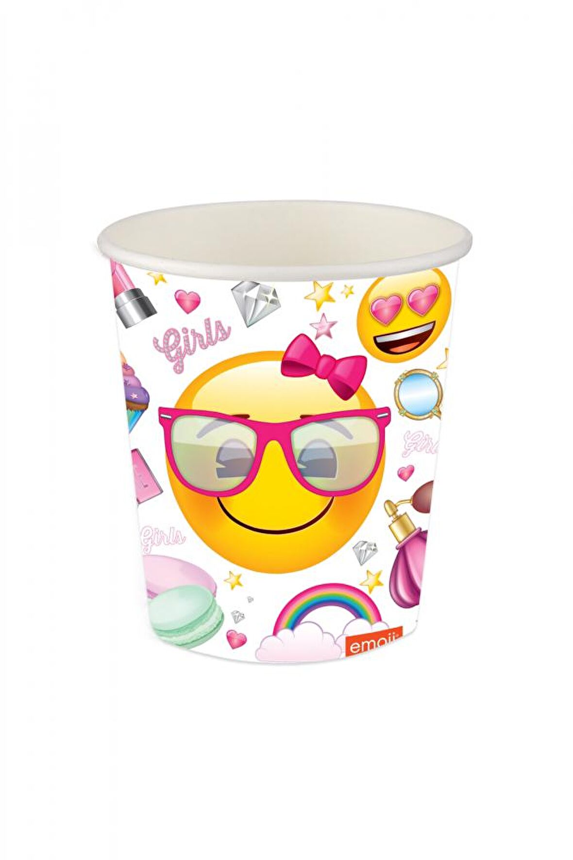 EMOJİ SÜSLÜ BARDAK 8'Lİ