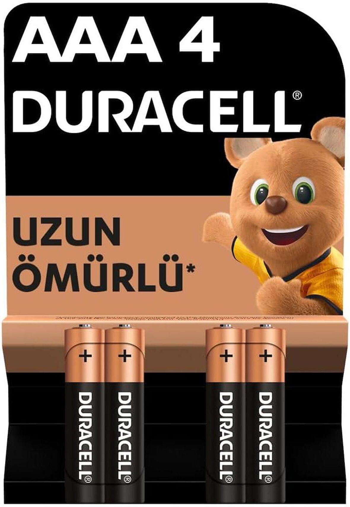 Duracell Alkalin AAA İnce Kalem Pil (4 Lü)