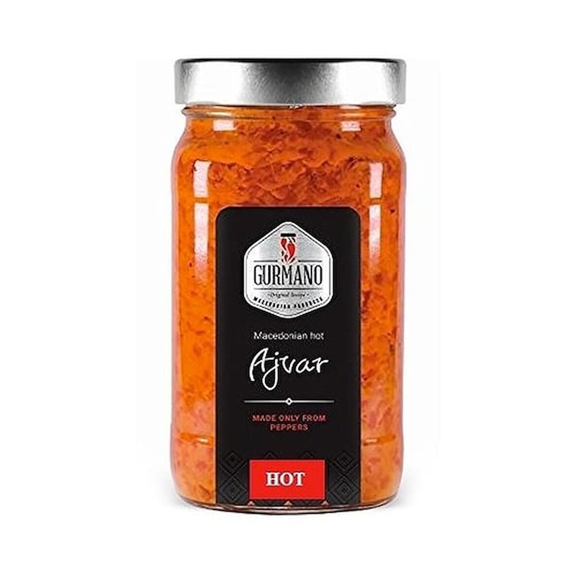 Gurmano Ajvar Acılı  490 Gr