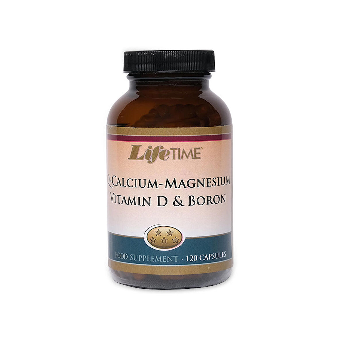 LifeTime Q-Calcium Magnesium Vitamin D & Boron 120 Kapsül