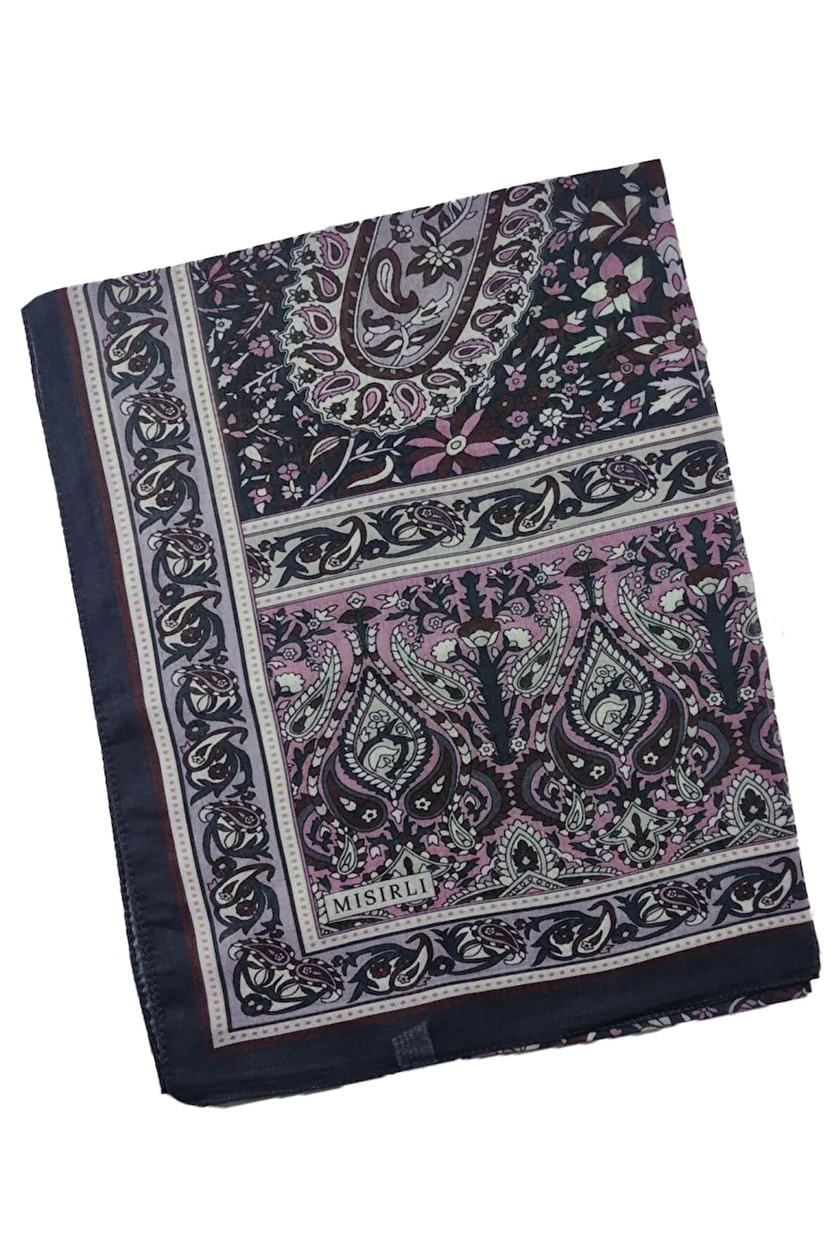 Mısırlı Eşarp Etnik Desenli Pamuklu Şal 75x190 cm