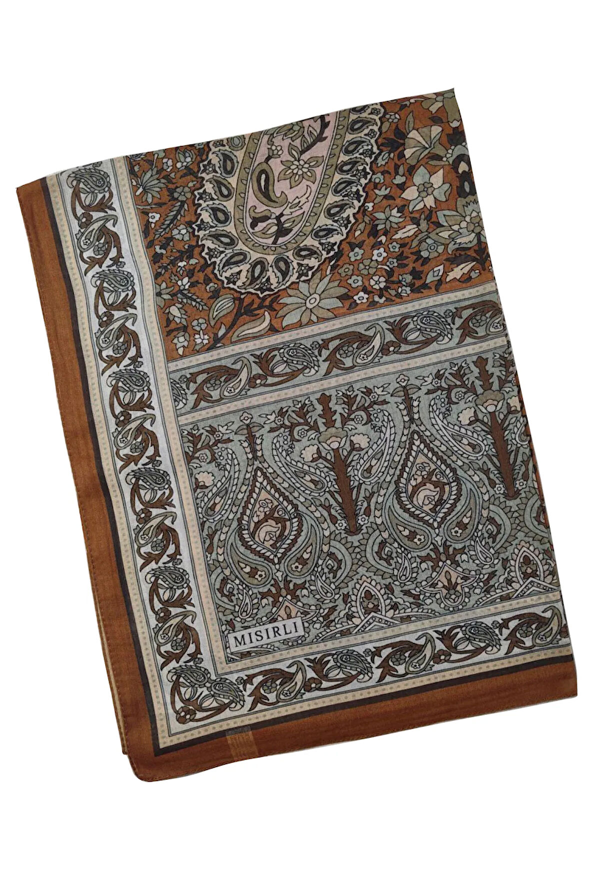 Mısırlı Eşarp Etnik Desenli Pamuklu Şal 75x190 cm