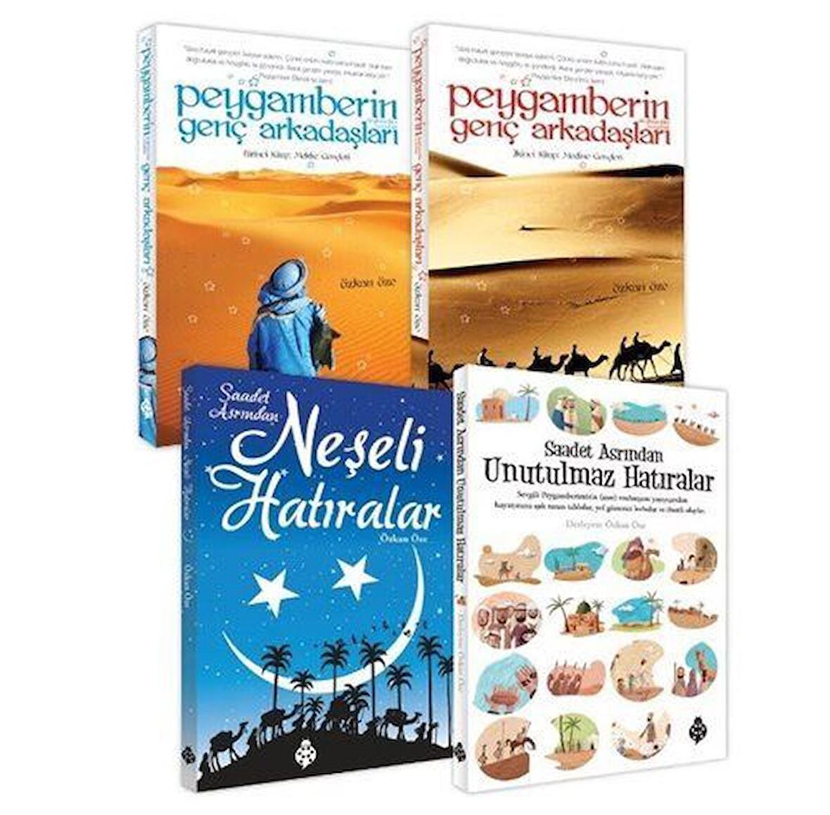 Peygamberimizin Hayatından Hatıralar Seti (4 Kitap) / Özkan Öze