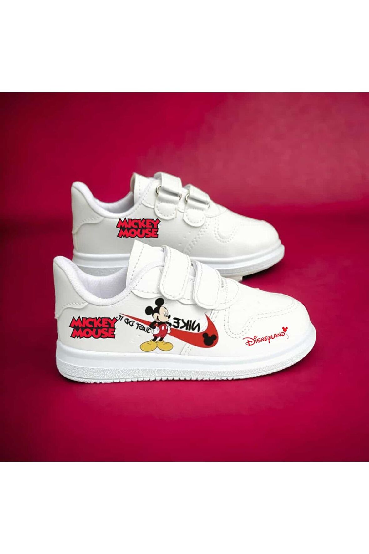 mickey baskılı sneaker çocuk spor ayakkabı