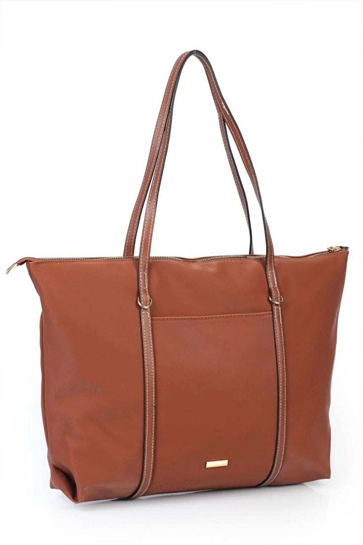 Lacey Taba Şeritli Shopper Kadın Omuz Çantası
