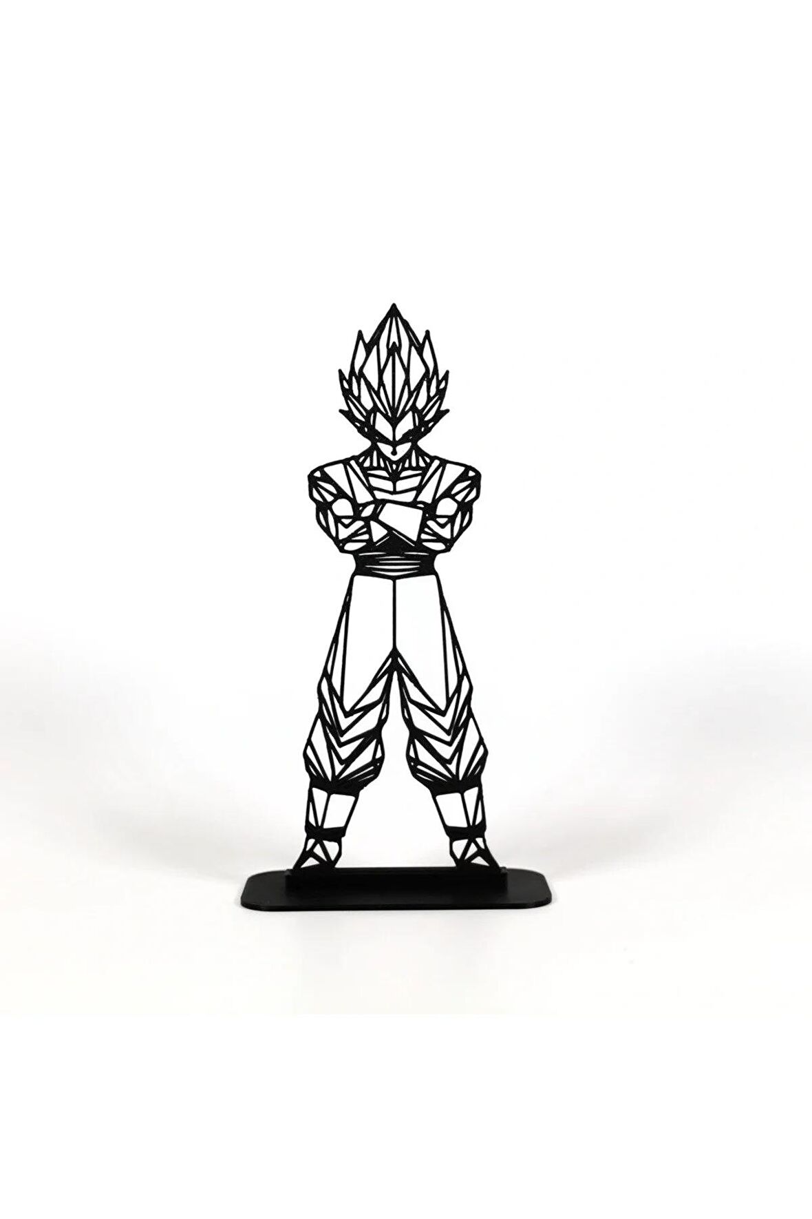 Vegeta Anime 15cm Plastik Masa Süsü Masa Dekorasyonu