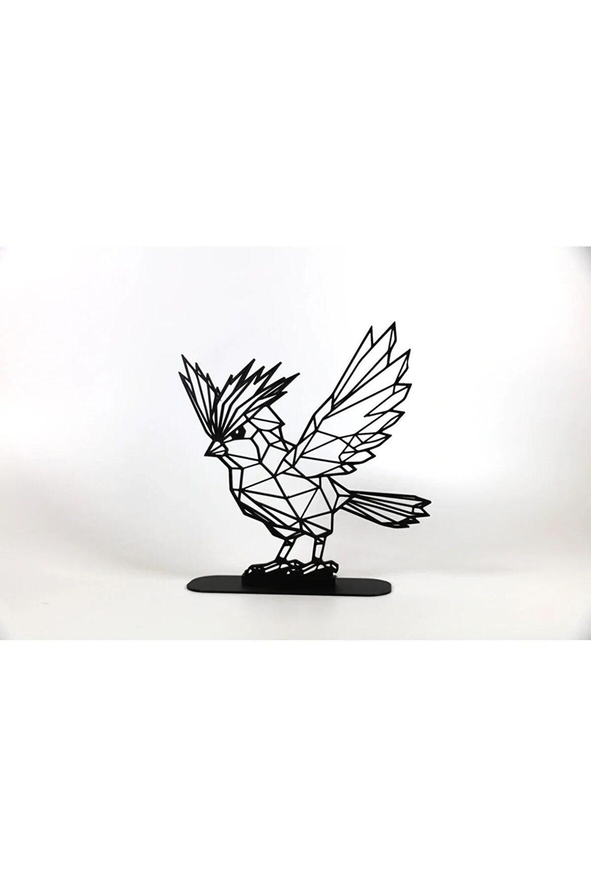 Kuş 15cm Plastik Masa Süsü Masa Dekorasyonu