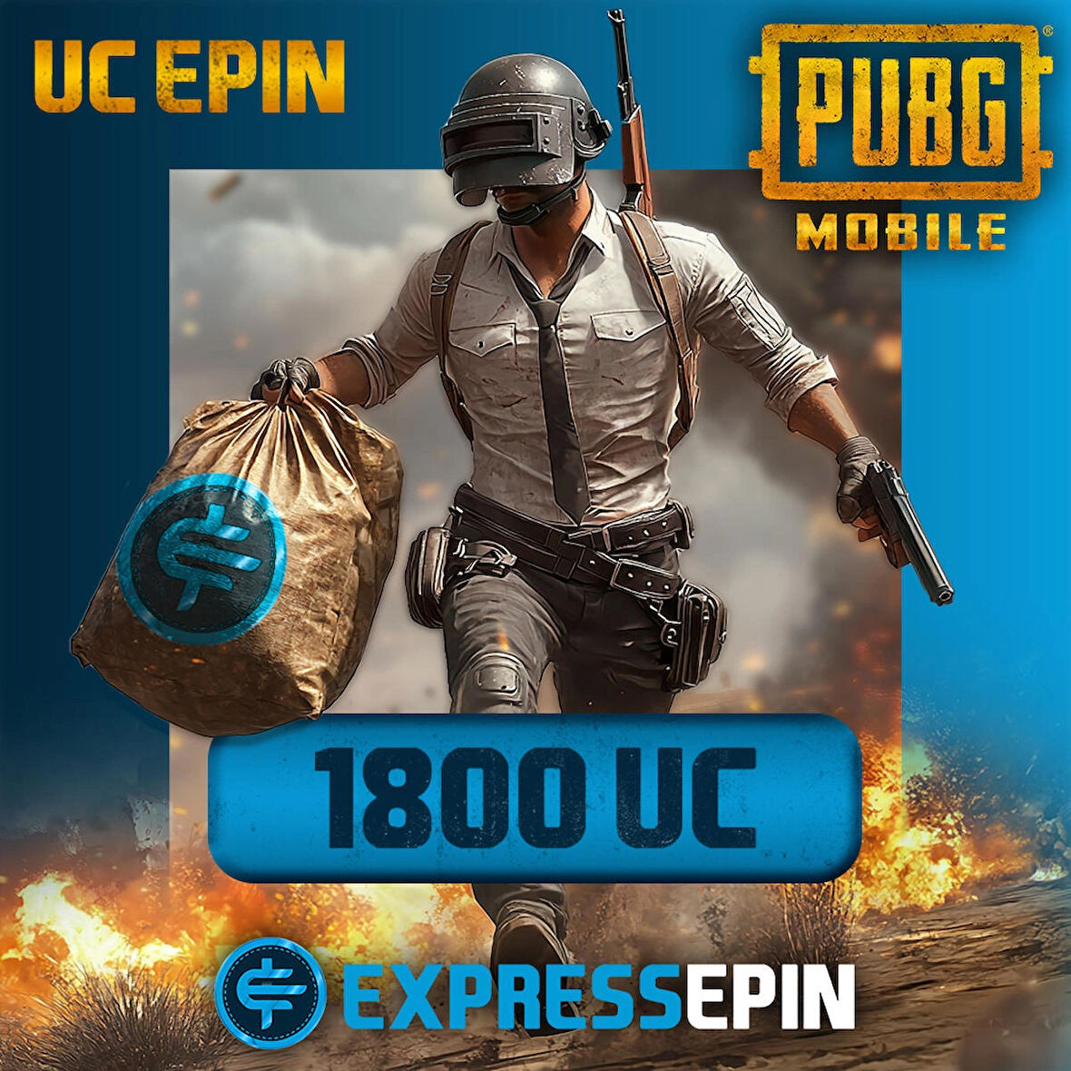 PUBG MOBİLE 1800 UC ANLIK YÜKLEME