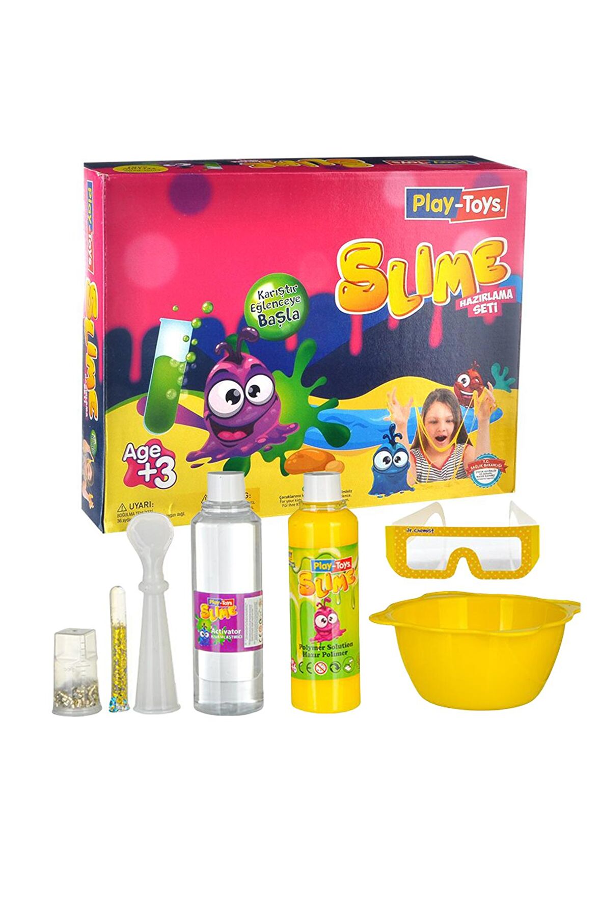 Çocuk Slime Hazırlama-yapma Seti