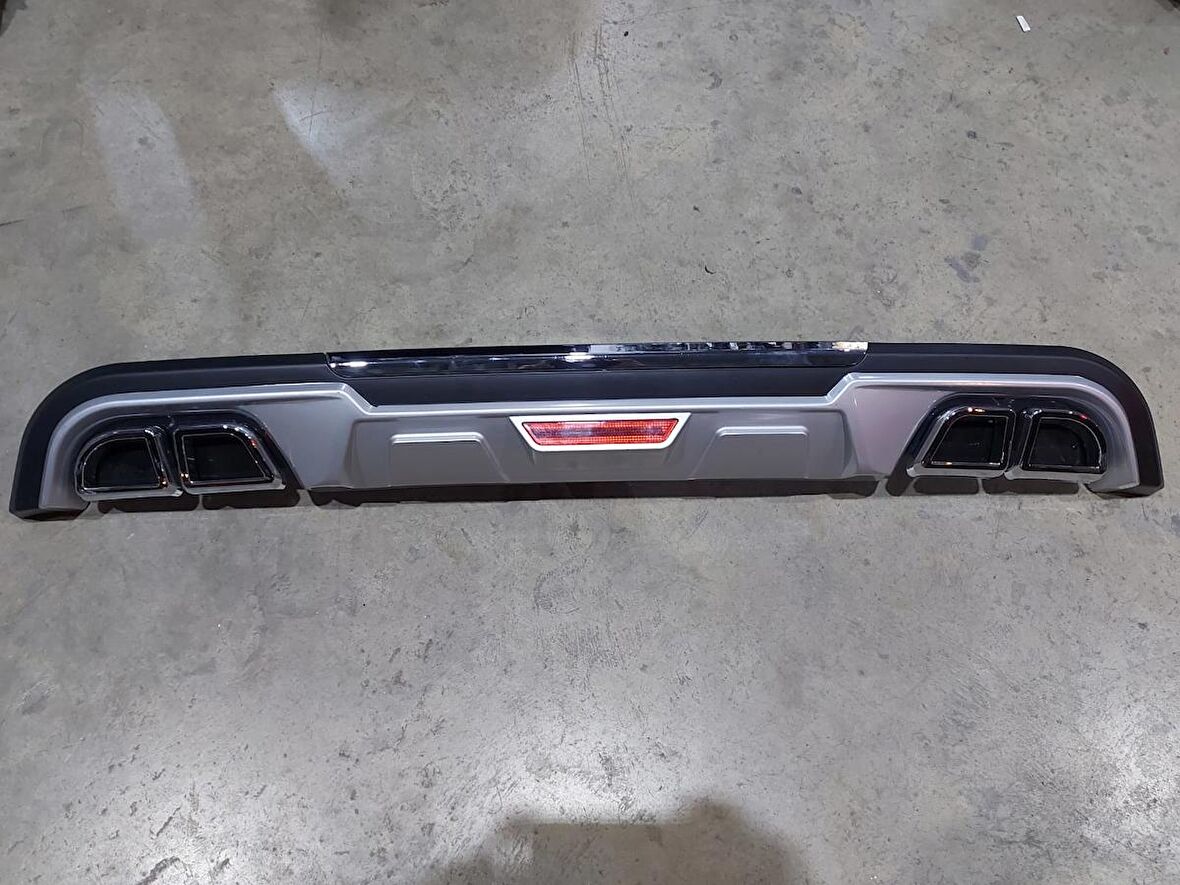 Türkmen Kia Sportage Arka Tampon Koruma Difüzör 2019-2021 