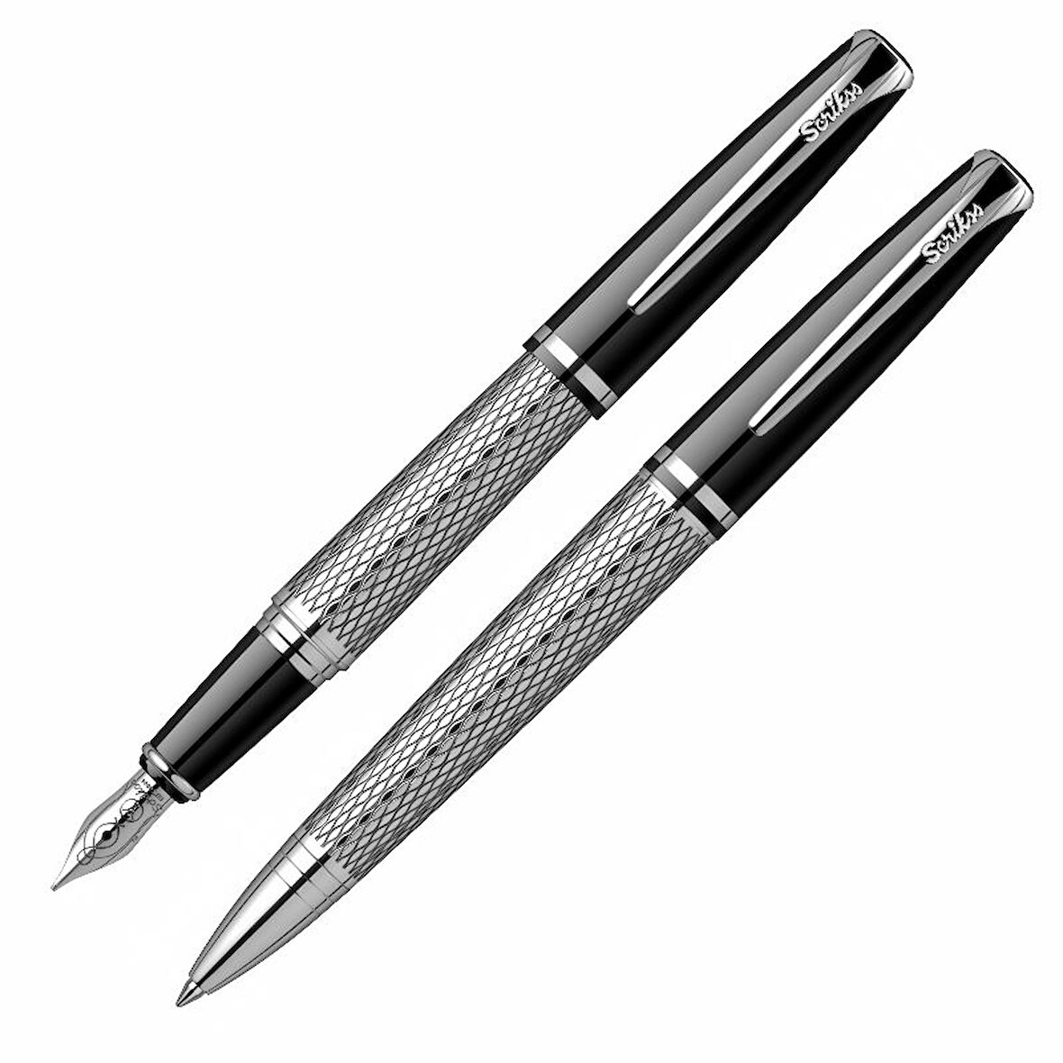 İsminize Özel Scrikss 477 Tükenmez+Dolma Kalem Set