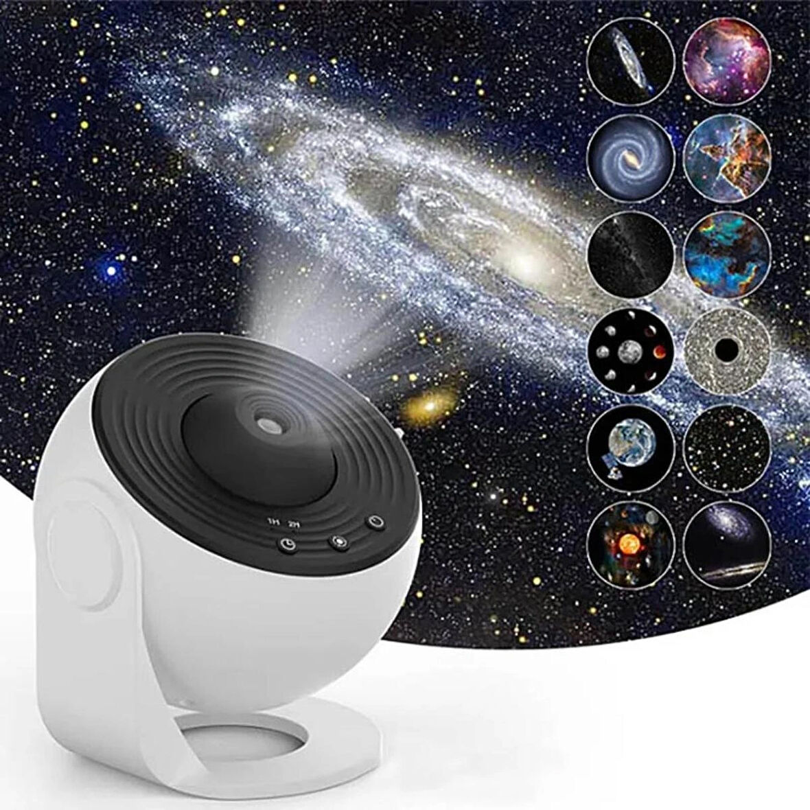 Galaksi Projektör (Gerçek Yıldızlı Işık Gösterisi)