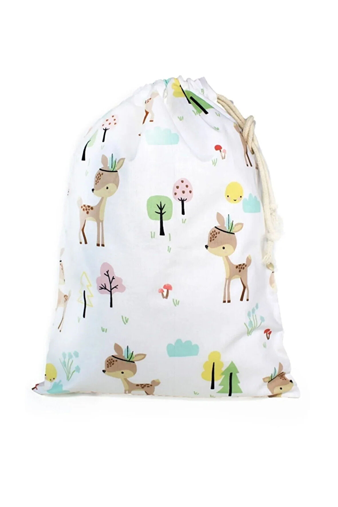 Ceylan Desenli Kirli Kesesi - Kıyafet Kesesi 30x40cm