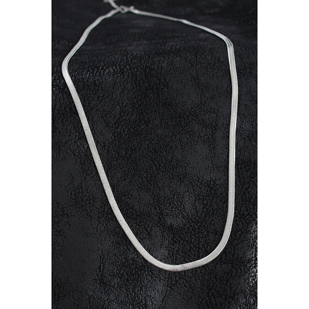 316L Çelik Klasik İtalyan Zincir Model Gümüş Renk Erkek Kolye