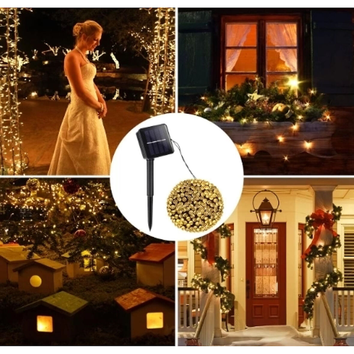 11m 100 Led Gün Işığı Solar