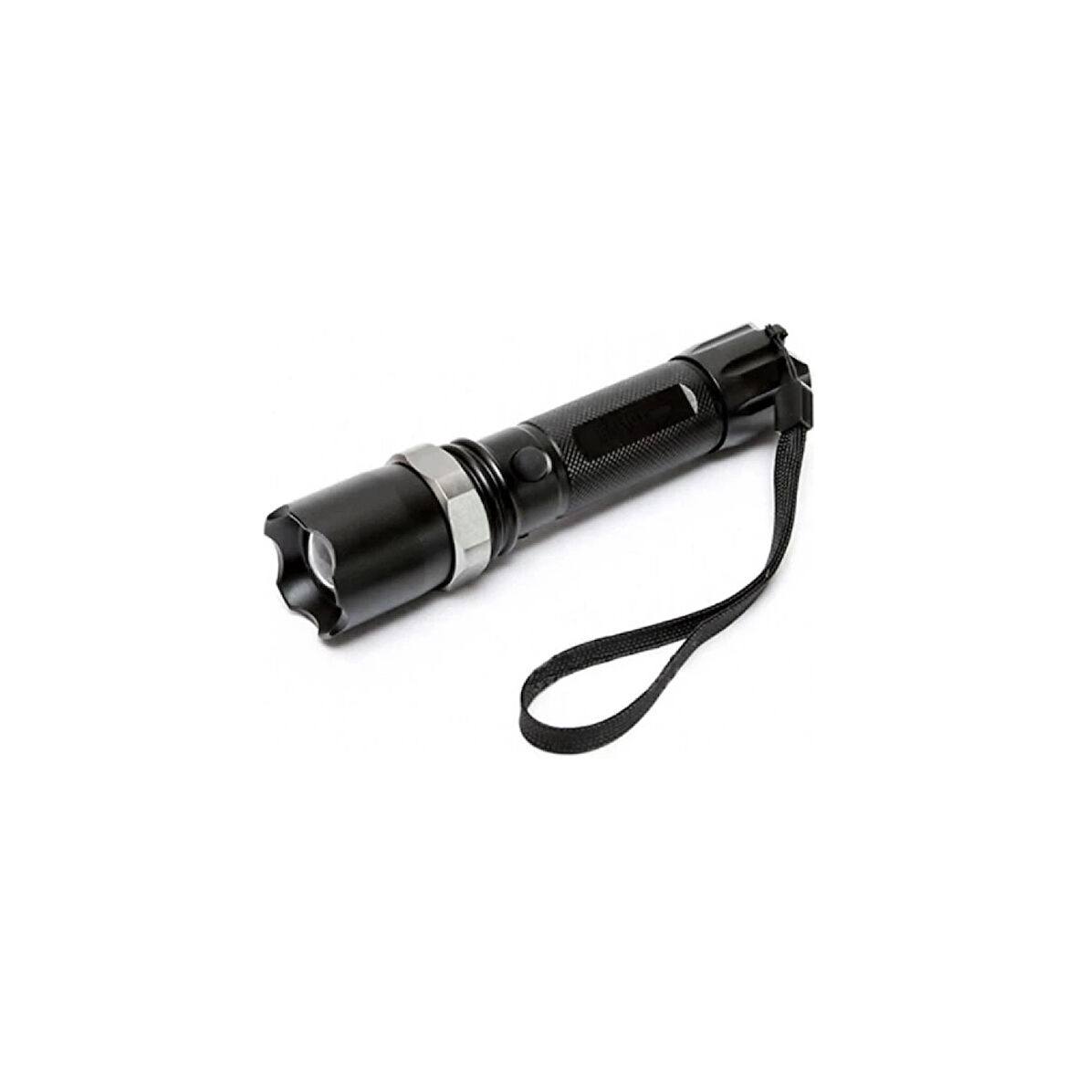 Profesyonel Şarjlı El Feneri Ledli+flashlight+zoom Özellikli  Aparatlı 6 Parça Full Set
