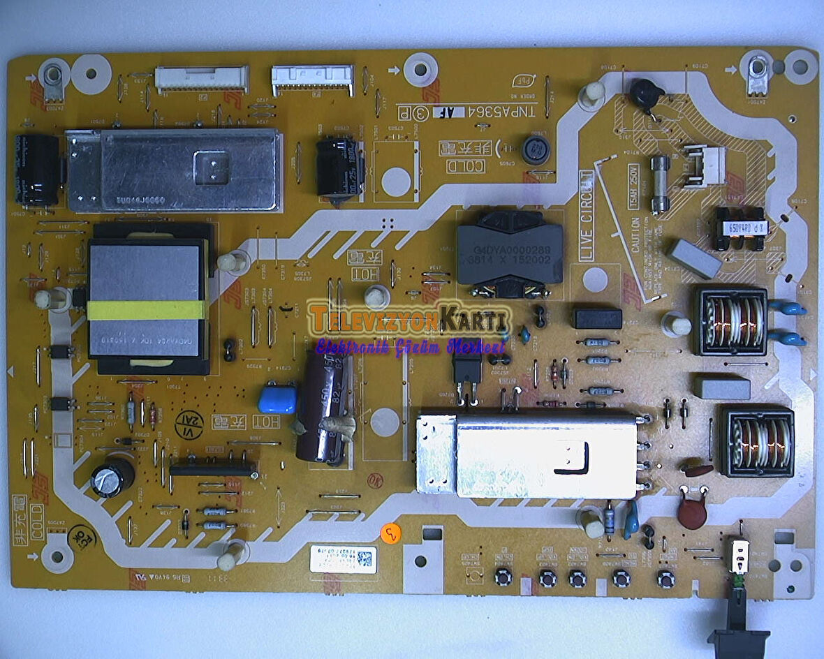 TNPA5364 2P, DF, TZRNP01NYUB, TNPA5364 AF 2P, Panasonic TX-L42E3E, Power Board