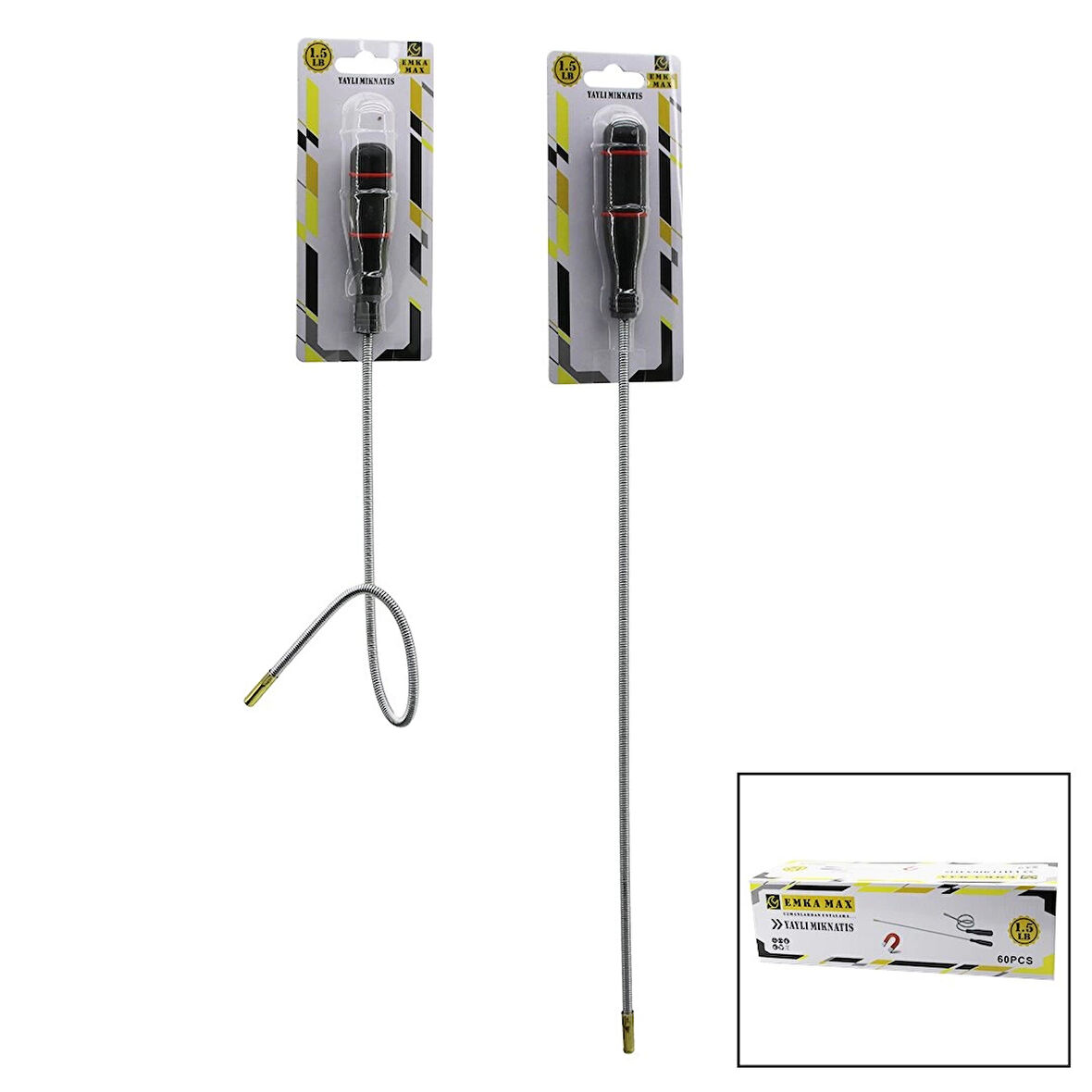 YAYLI MIKNATISUZATMA ÇUBUKPLS.SAPLIULAŞILAMAYAN ALANLAR METAL TOPLAMA44CM+10CM SAP=54CM (5365)