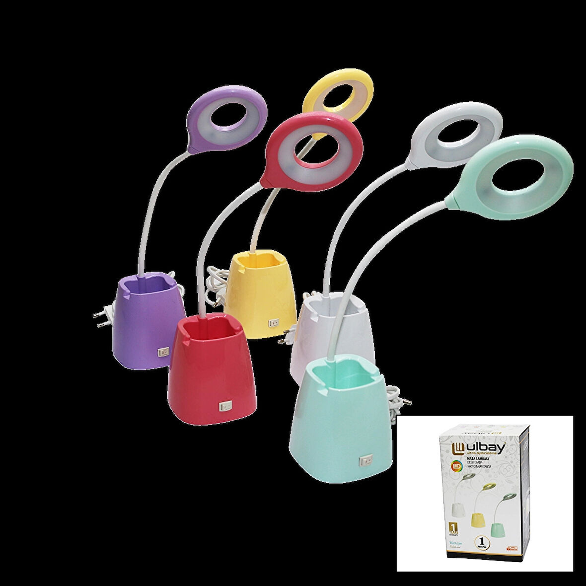 LEDLİ KALEMLİKLİ  MASA LAMBASI (5365)