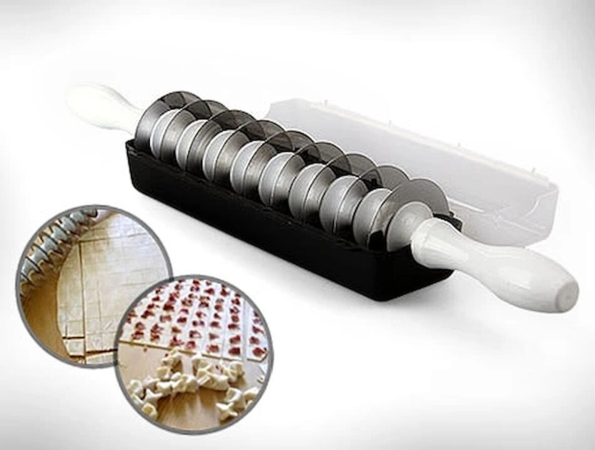 Mantı Kesme Merdanesi 9 Bıçaklı (5365)