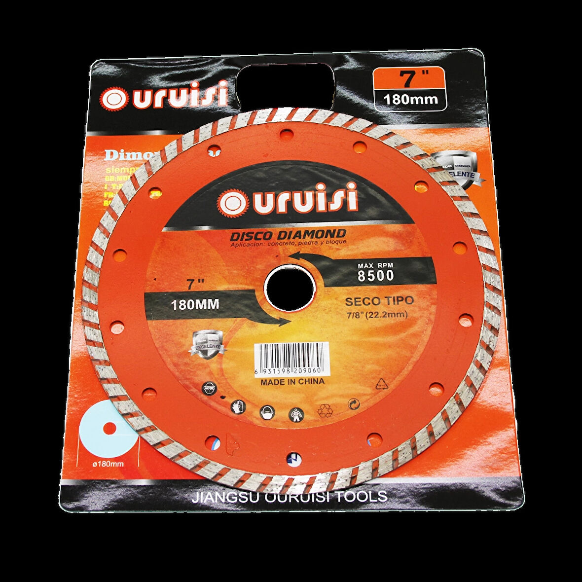 7 inç  - 180MM MERMER KESİCİ DİSK  TY-157 (5365)