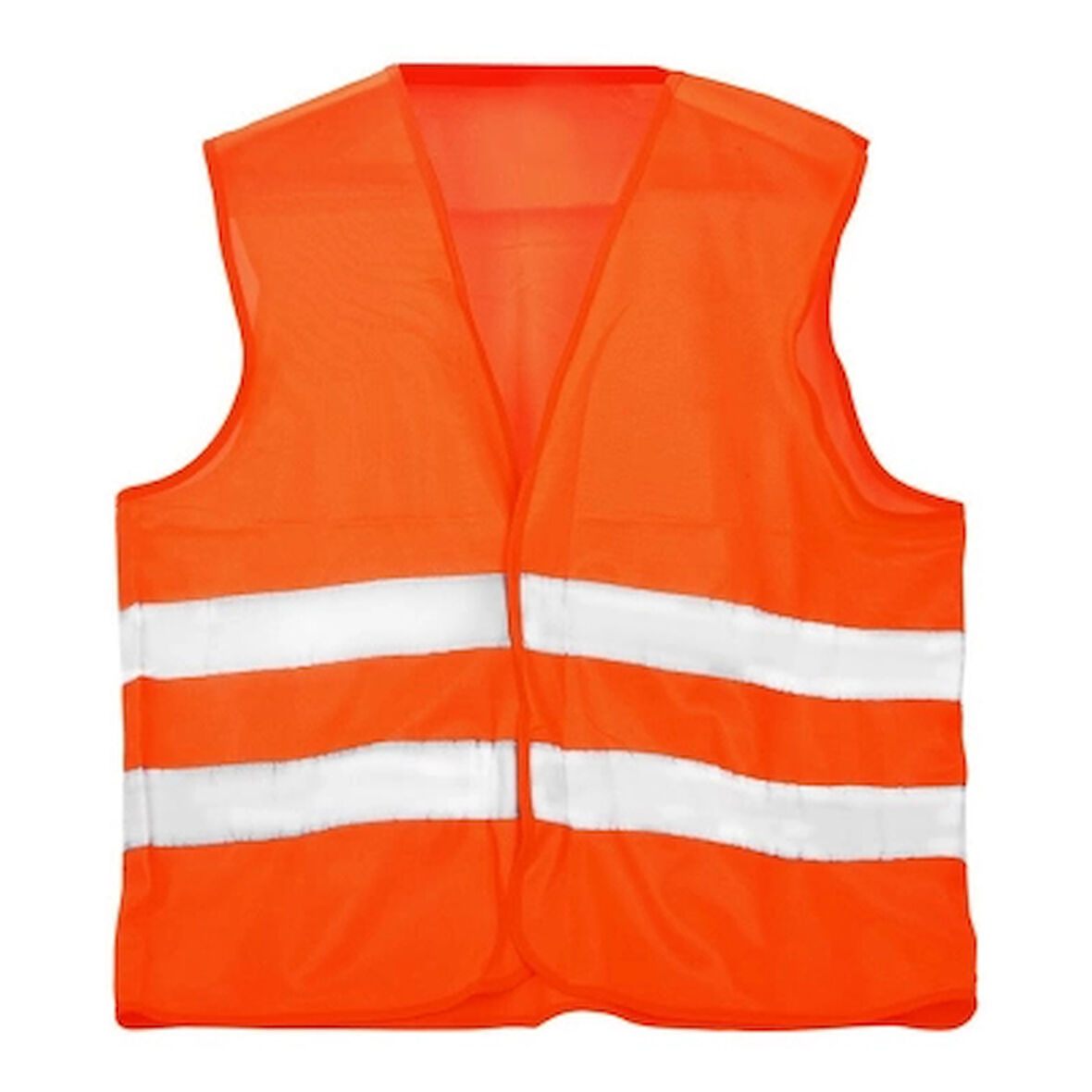 FOSFORLU TURUNCU İKAZ YELEK (5365)