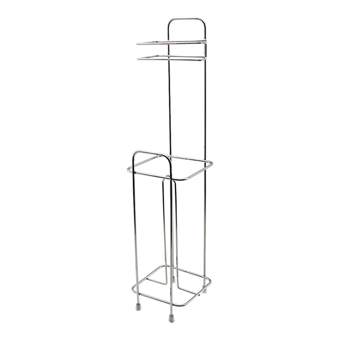 KARE METAL - KROM YEDEKLİ WC KAĞITLIK (5365)